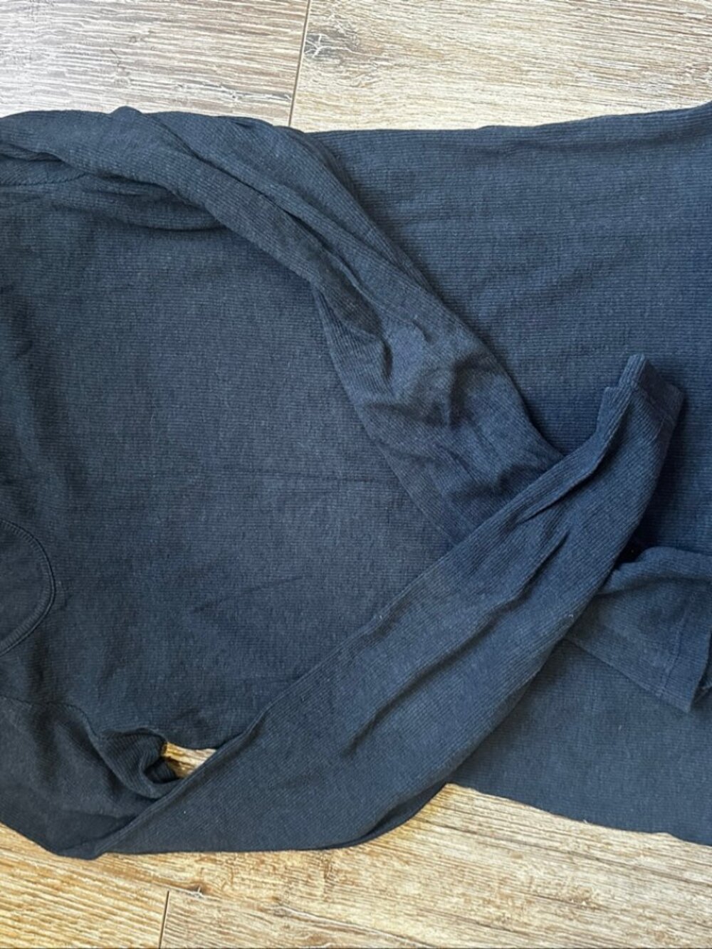 Tahari Black Long-Sleeve Base Layer Top - Size S
